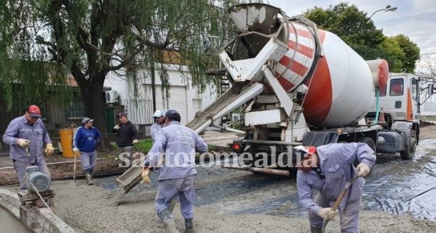 Avanza a buen ritmo el Plan de Pavimentación